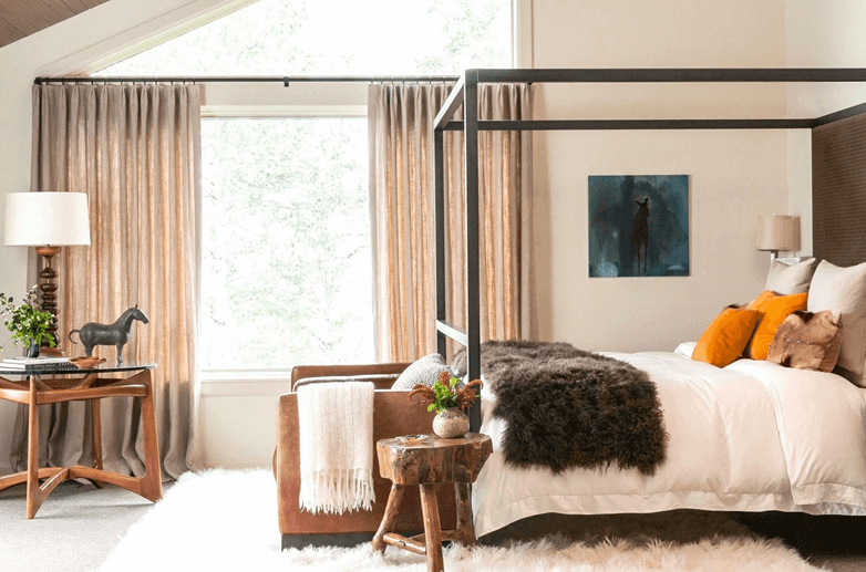 modern rustic bedroom decor